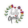 Hello april