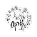 Hello april