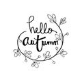 Hello Autumn Card