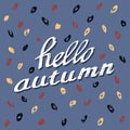 Hello Autumn. Royalty Free Stock Photo