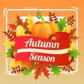 Hello autumn season paradise harvest crops