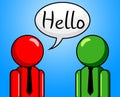 Hello Conversation Means How Are You And Consultation