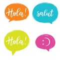 Hello in different languages set