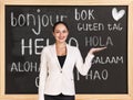 Hello in different languages Royalty Free Stock Photo