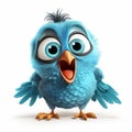 Hello From A Funny Little Blue Bird