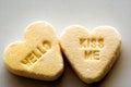 Hello kiss me Royalty Free Stock Photo