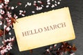 Hello march