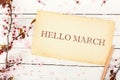 Hello march