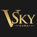 Vsky Dubai logo design