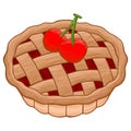 Cherry Pie Royalty Free Stock Photo