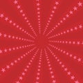 Hello starburst radial red colorful with abstract background graphic design vector illustration Royalty Free Stock Photo