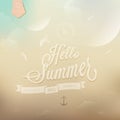 Hello Summer / colour background