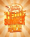 Hello summer, final mega spring sale