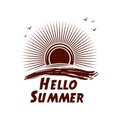 Hello Summer logo icon