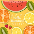 Hello Summer strawberry
