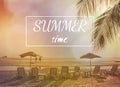 Hello Summer time party for background. Royalty Free Stock Photo