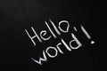 Hello, world!