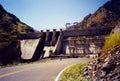 Hells Canyon Dam on the Snake River - Idaho Royalty Free Stock Photo