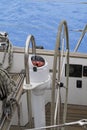 Helm of a sailboat