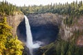 Helmcken Falls, Wells Gray Provincial Park, BC, Canada Royalty Free Stock Photo