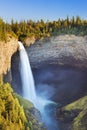 Helmcken Falls in Wells Gray Provincial Park, Canada Royalty Free Stock Photo