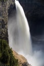 Helmcken Falls Wells Gray Provincial Park Royalty Free Stock Photo