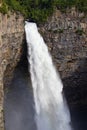 Helmcken Falls in Wells Gray Provincial Park near Clearwater, British Columbia, Canada Helmcken Falls is a 141 m waterfall on the Royalty Free Stock Photo