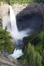 Helmcken Falls in Wells Gray Provincial Park near Clearwater, British Columbia, Canada Helmcken Falls is a 141 m waterfall on the Royalty Free Stock Photo