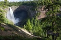 Helmcken Falls in Wells Gray Provincial Park near Clearwater, British Columbia, Canada Helmcken Falls is a 141 m waterfall on the Royalty Free Stock Photo