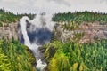 Helmcken waterfall within Wells Gray national park