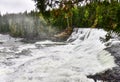 Helmcken waterfall within Wells Gray national park