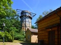 Helmert Tower in Science Park Albert Einstein on the Hill Telegrafenberg in Potsdam, Brandenburg Royalty Free Stock Photo