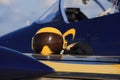 Helmet, aviation, aerobatic Royalty Free Stock Photo