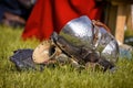 Helmet of the medieval knight