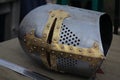 Helmet and sword Royalty Free Stock Photo