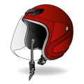 Helmet vector