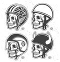 Helmets set