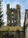 Helmsley Castle - North Yorkshire - United Kingdom Royalty Free Stock Photo