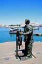 Helmsman statue, Vilamoura.