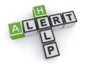 Help alert word block