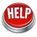 Help Button Royalty Free Stock Photo