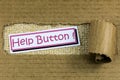 Help button emergency assistance support rescue service alert