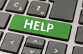 Help button Royalty Free Stock Photo