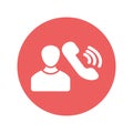 Help center Isolated Vector icon which can easily modify or edit Royalty Free Stock Photo