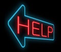Help concept. Royalty Free Stock Photo