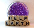 Help earth Royalty Free Stock Photo