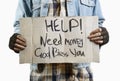 Help!Need money! Royalty Free Stock Photo