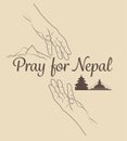 Help for NEPAL Earthquake Crisis nature abstract