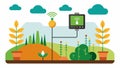 With the help of precision soil moisture sensors farmers are able to make datadriven decisions about when and where to