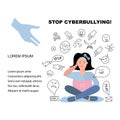 Help teenager to solve problems with cyberbyllying.